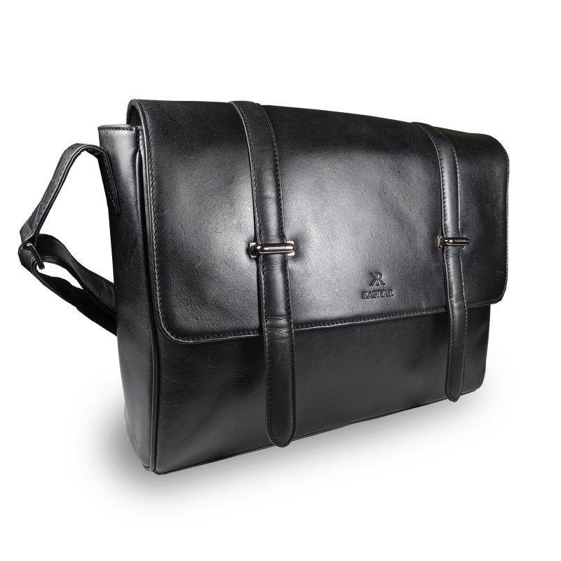 Kasiyar Leather Executive Messenger Bag