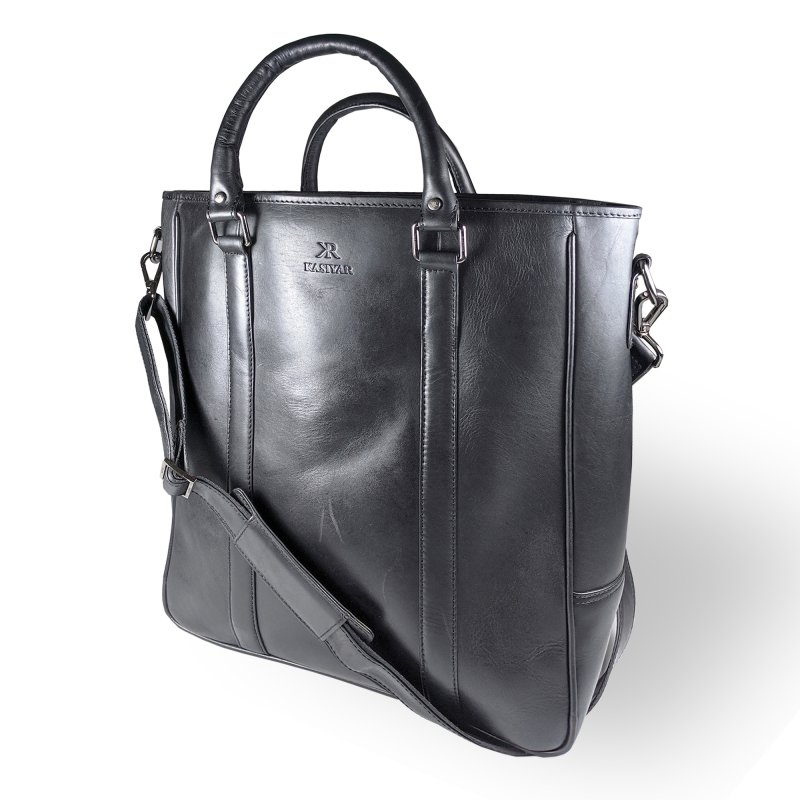 Kasiyar Leather Shopper / Tote Bag