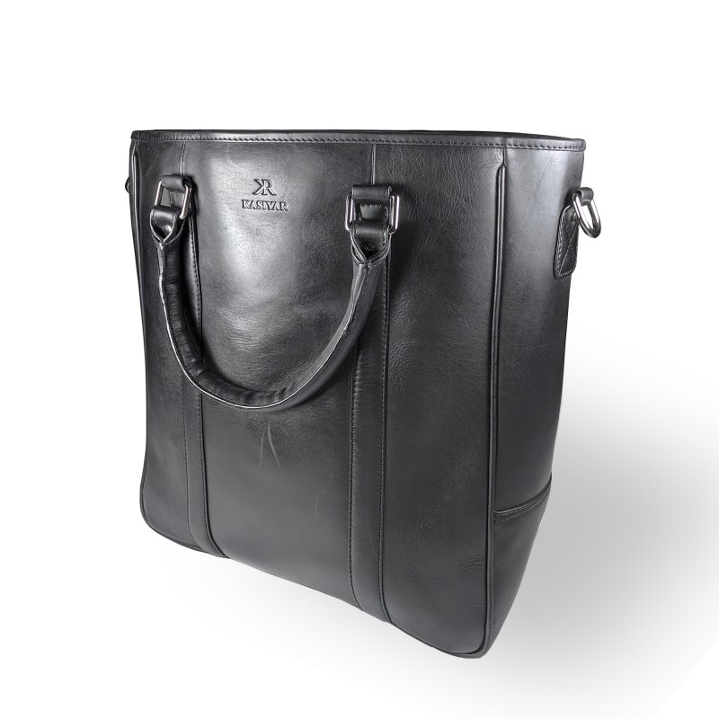 Kasiyar Leather Shopper / Tote Bag